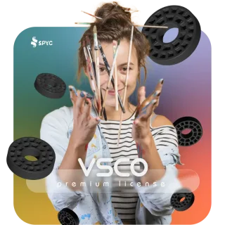 اشتراک پریمیوم برنامه VSCO اورجینال