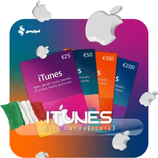 گیفت‌کارت iTunes ایتالیا