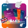 گیفت‌کارت iTunes انگلیس