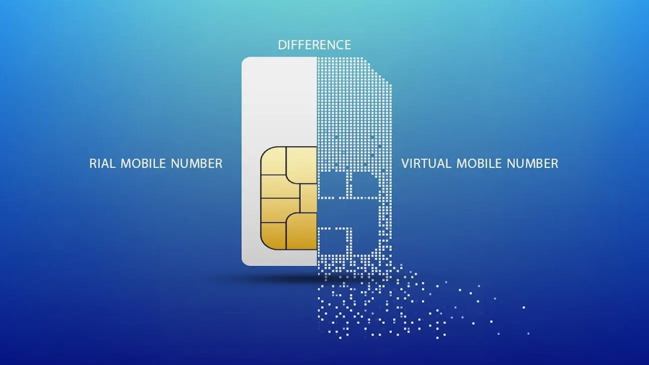 virtual phone numbe and physical simcard